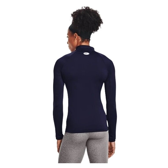 Under Armour Authentics Mockneck Oberteil mit Stehkragen, dunkelblau