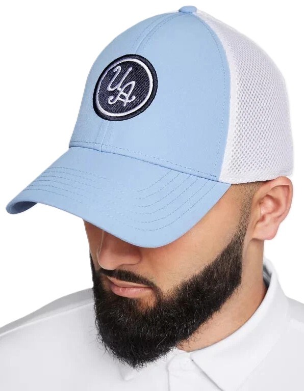 Under Armour Iso-chill Driver Mesh Herren Cap, weiss/blau