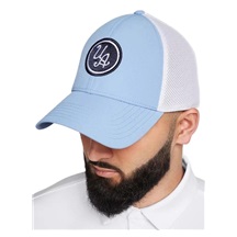 Under Armour Iso-chill Driver Mesh Herren Cap, weiss/blau