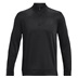 Under Armour Fleece 1/4 Zip Herren Sweatshirt, schwarz