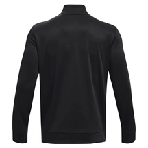 Under Armour Fleece 1/4 Zip Herren Sweatshirt, schwarz