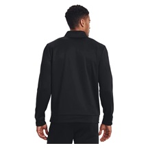 Under Armour Fleece 1/4 Zip Herren Sweatshirt, schwarz