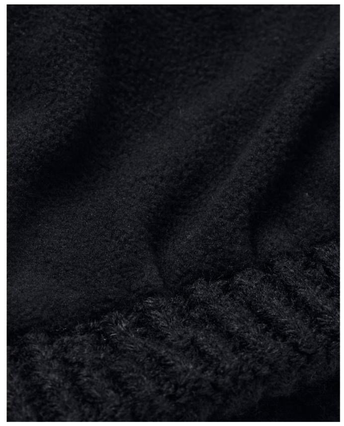 Under Armour Halftime Cable Knit Wintermütze, schwarz