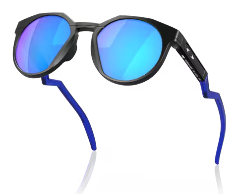 Oakley HSTN Sonnenbrille, Matt Black PRIZM Sapphire Polarized