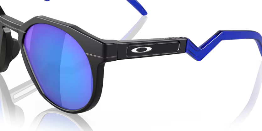 Oakley HSTN Sonnenbrille, Matt Black PRIZM Sapphire Polarized