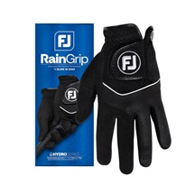 FootJoy RainGrip 24 Herren Golfhandschuh, schwarz