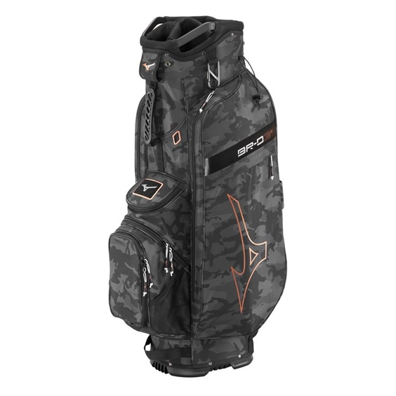 Mizuno BR-D3 Cartbag, camo/copper