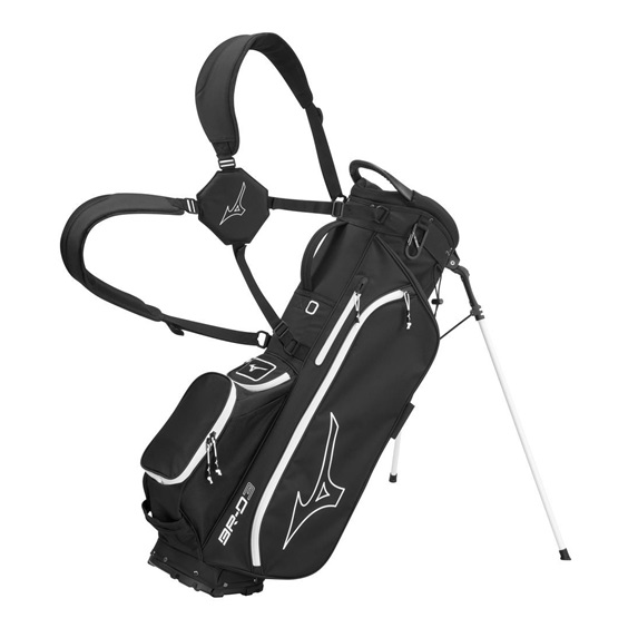 Mizuno BR-D3 Standbag, schwarz/weiss