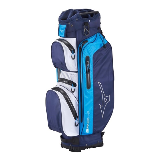 Mizuno BR-DRI Cartbag, blau