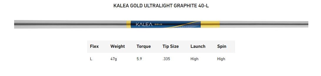 TaylorMade Kalea Gold Rescue Damen Hybrid