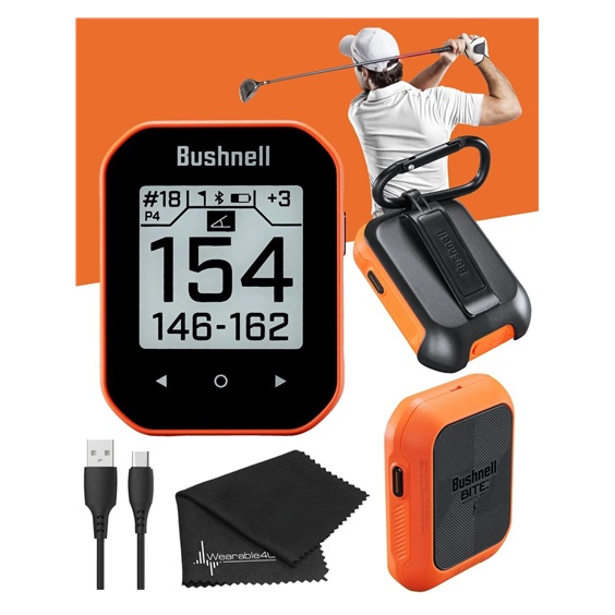 Bushnell Phantom 3 Slope GPS, schwarz/orange
