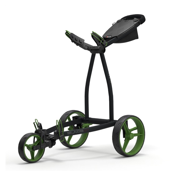 Big Max Blade IP 2 Golf Trolley, schwarz/limette