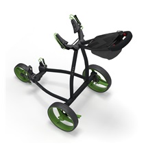 Big Max Blade IP 2 Golf Trolley, schwarz/limette