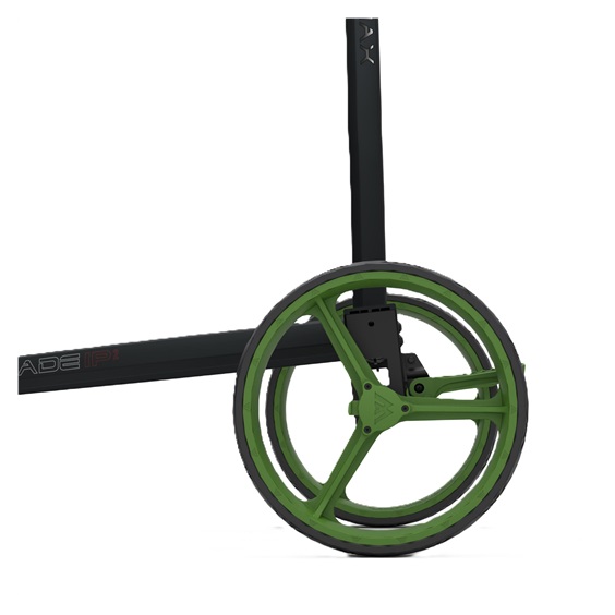 Big Max Blade IP 2 Golf Trolley, schwarz/limette