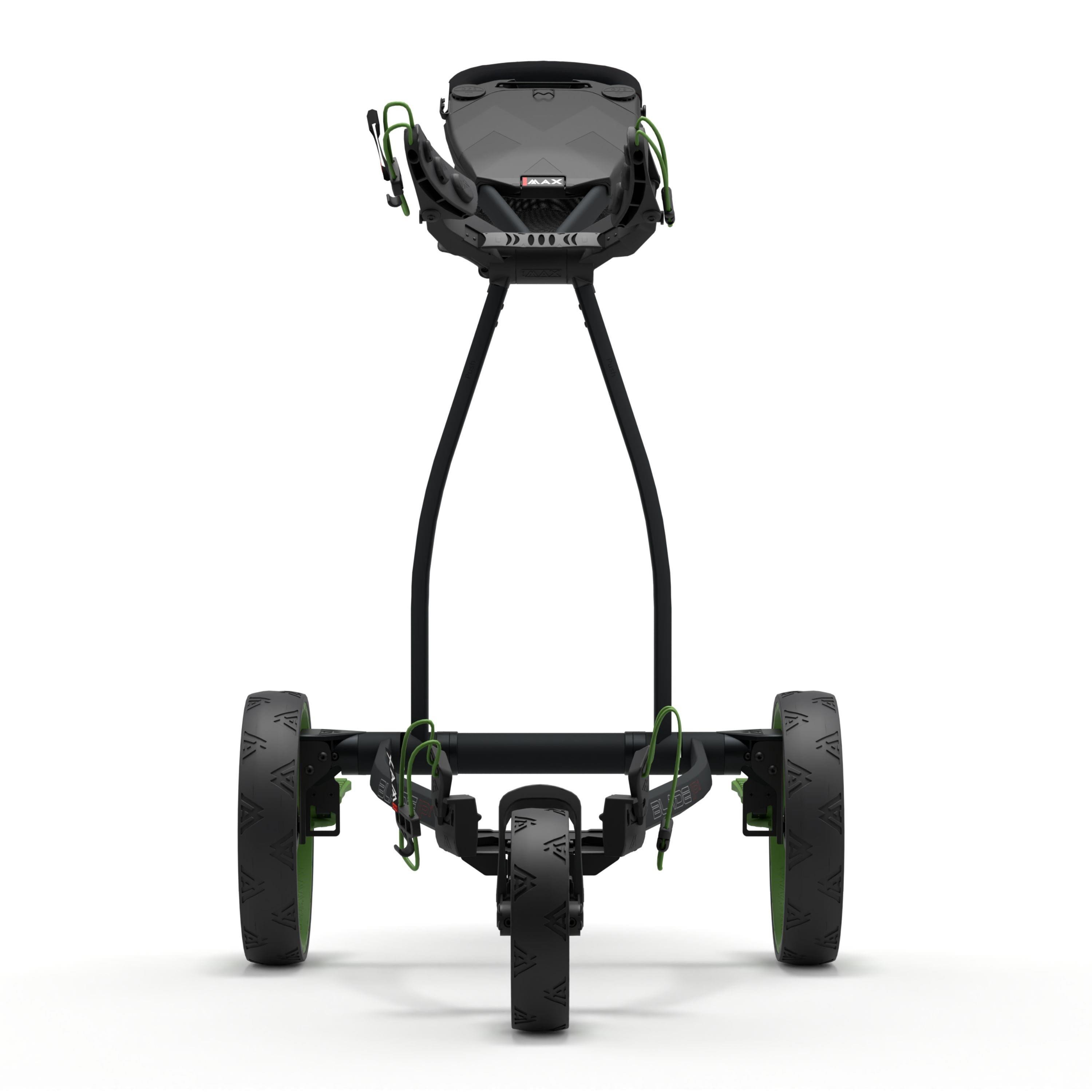 Big Max Blade IP 2 Golf Trolley, schwarz/limette