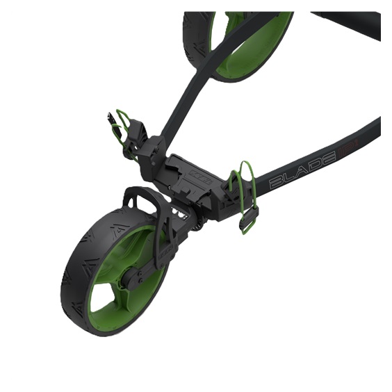Big Max Blade IP 2 Golf Trolley, schwarz/limette