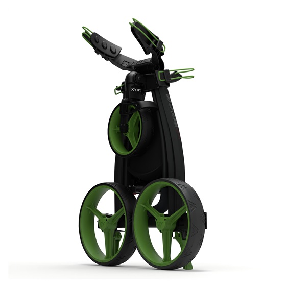 Big Max Blade IP 2 Golf Trolley, schwarz/limette