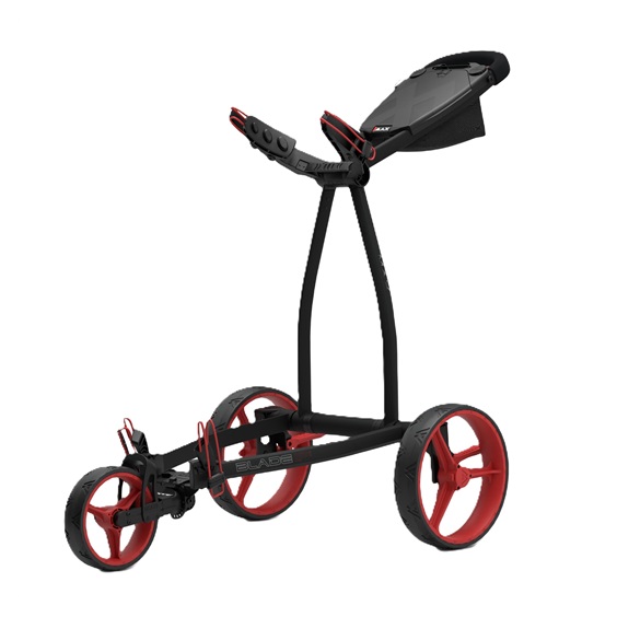 Big Max Blade IP 2 Golf Trolley, schwarz/rot