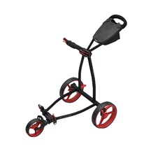 Big Max Blade IP 2 Golf Trolley, schwarz/rot