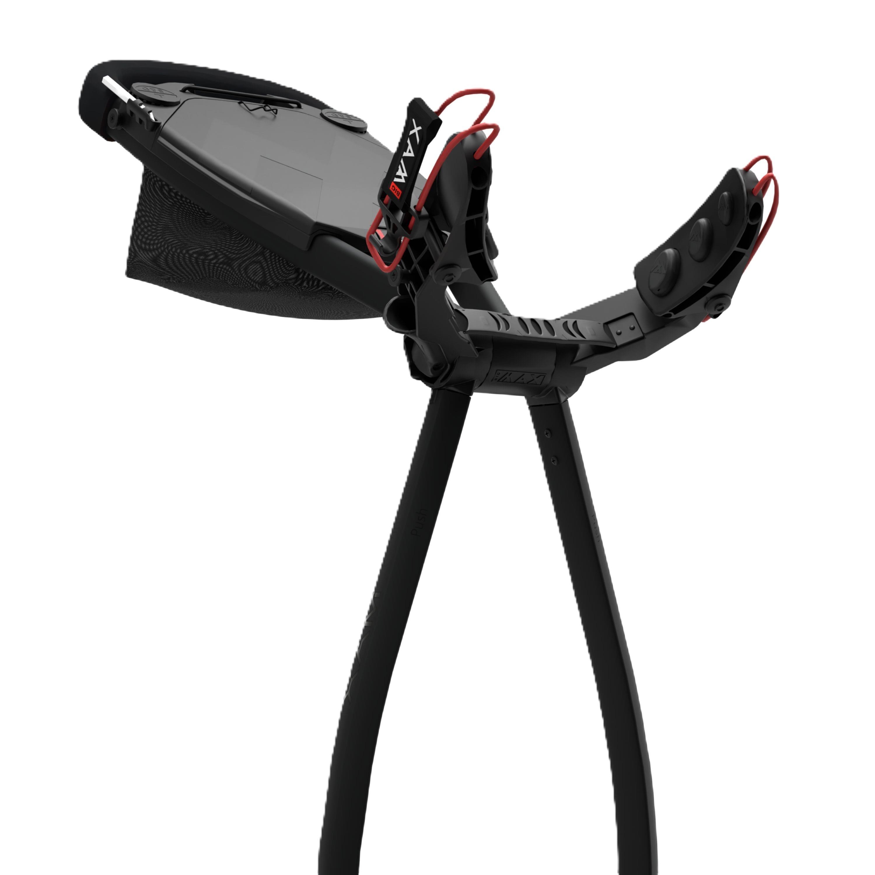 Big Max Blade IP 2 Golf Trolley, schwarz/rot