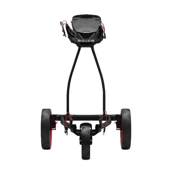 Big Max Blade IP 2 Golf Trolley, schwarz/rot