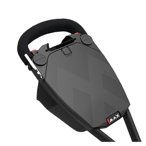 Big Max Blade IP 2 Golf Trolley, schwarz/rot
