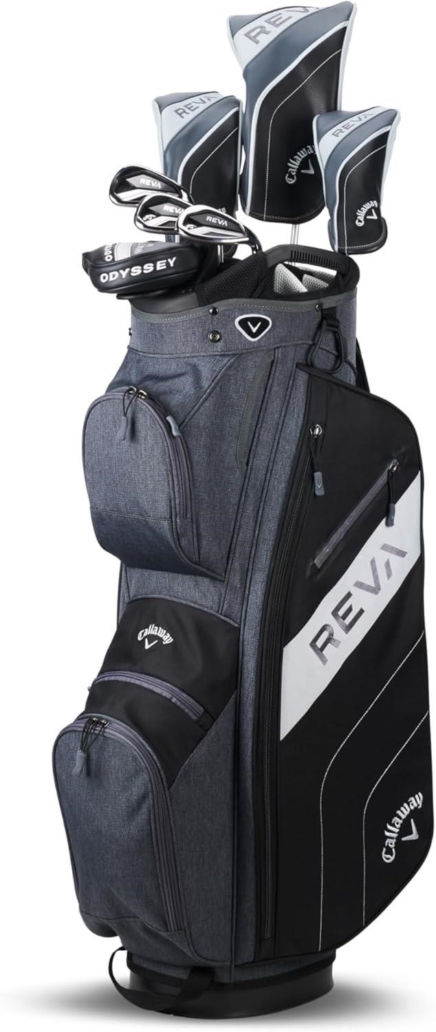 Callaway REVA 8-Piece Damen Golfset, schwarz