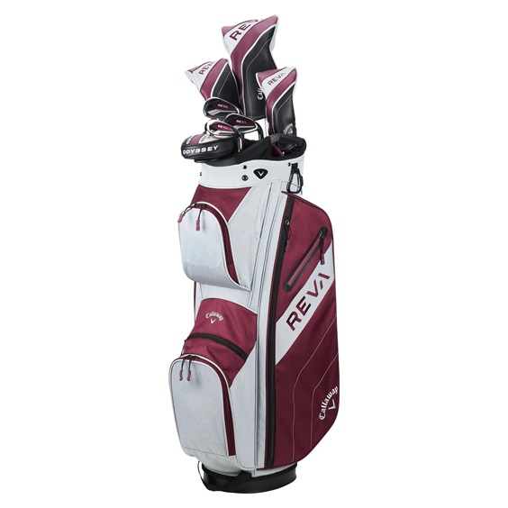 Callaway REVA 8-Piece Damen Golfset, eggplant