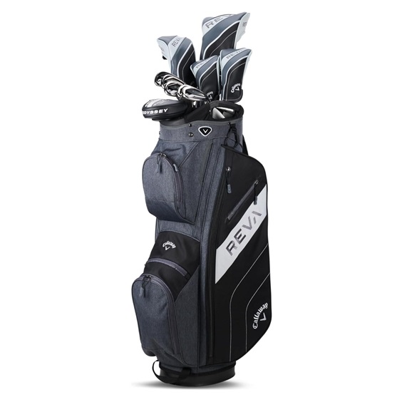 Callaway REVA 11-Piece Damen Golfset, schwarz, +1"