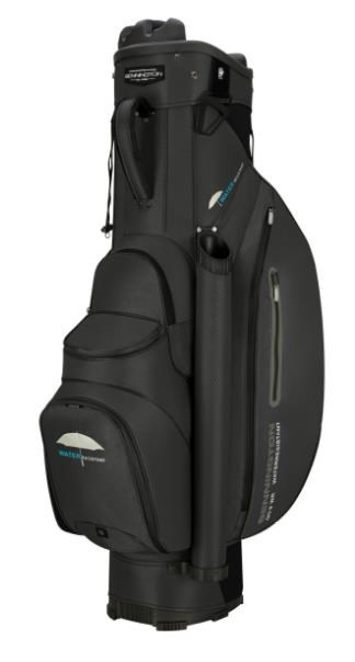 Bennington QO 9 Water Resistant cart bag, schwarz (oversize+2inch)