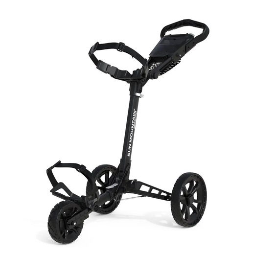 Sun Mountain Ridgeline 3 Manuell Golftrolley, schwarz