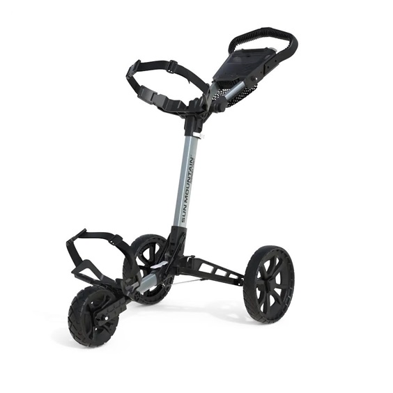 Sun Mountain Ridgeline 3 Manuell Golftrolley, silber