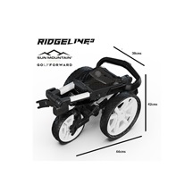 Sun Mountain Ridgeline 3 Manuell Golftrolley, sand/hunter