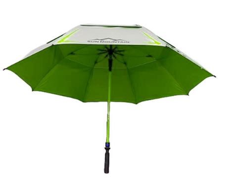 Sun Mountain Chrome UV Regenschirm 68", lime