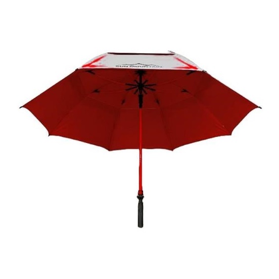 Sun Mountain Chrome UV Regenschirm 68", red