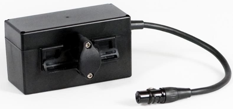 Davies Caddy Lithium Akku (9Ah, Vorderachshalterung) Trolley-Zubehör, schwarz