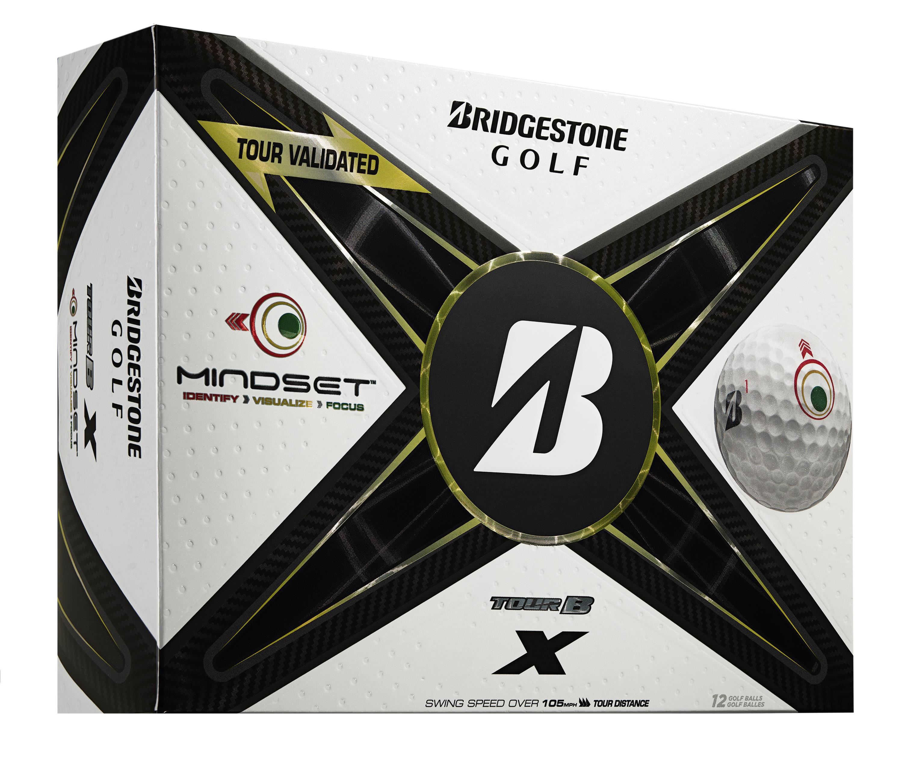 Bridgestone Tour B X MindSet Golfbälle