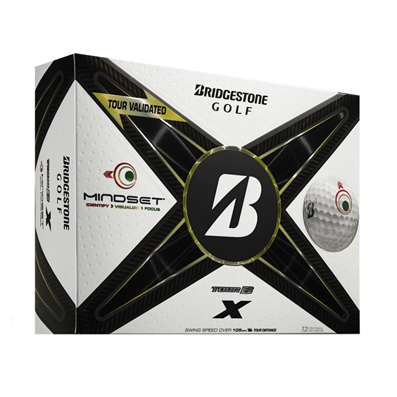 Bridgestone Tour B X MindSet Golfbälle