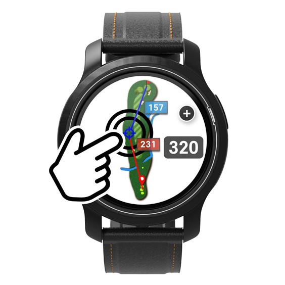 Golf Buddy aim W12 GPS Golffuhr