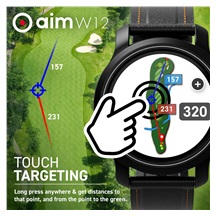 Golf Buddy aim W12 GPS Golffuhr