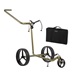 JuCad Carbon Verde Black Manuell Golftrolley + Tragetasche