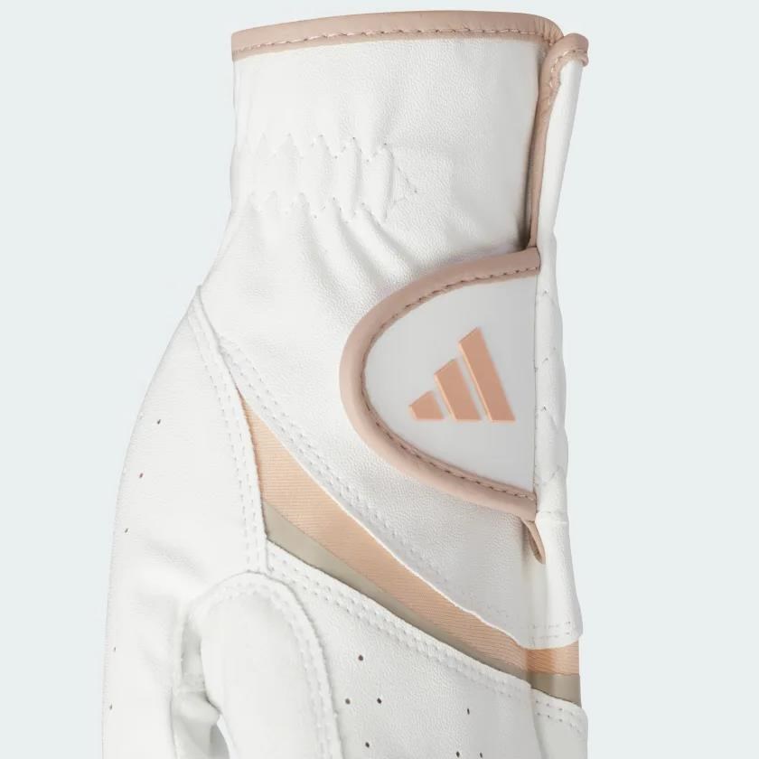 Adidas Adizero Damen Golfhandschuh, weiß/wonder taupe