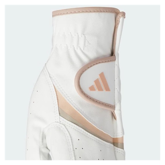 Adidas Adizero Damen Golfhandschuh, weiß/wonder taupe