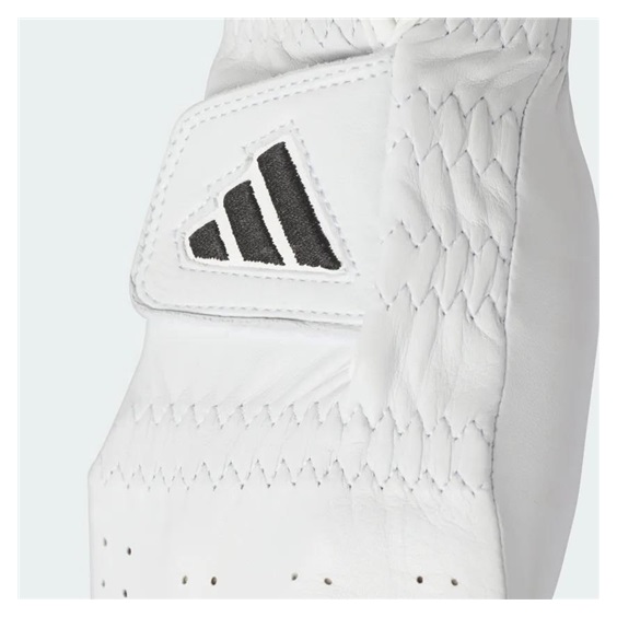 Adidas Pro Leather Herren Golfhandschuh, weiß