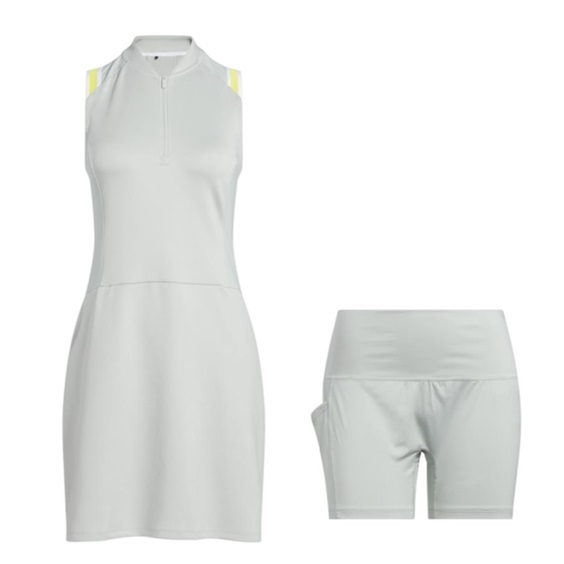 Adidas Ultimate365 Racerback Damen Golfkleid, wonder silver