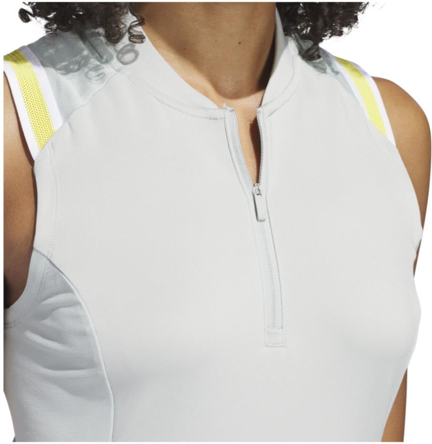 Adidas Ultimate365 Racerback Damen Golfkleid, wonder silver
