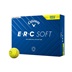 Callaway ERC Soft Triple Track Golfbälle, gelb