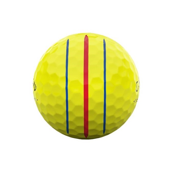 Callaway ERC Soft Triple Track Golfbälle, gelb