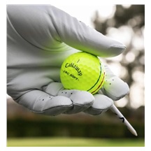 Callaway ERC Soft Triple Track Golfbälle, gelb