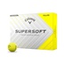 Callaway Supersoft Golfbälle,gelb